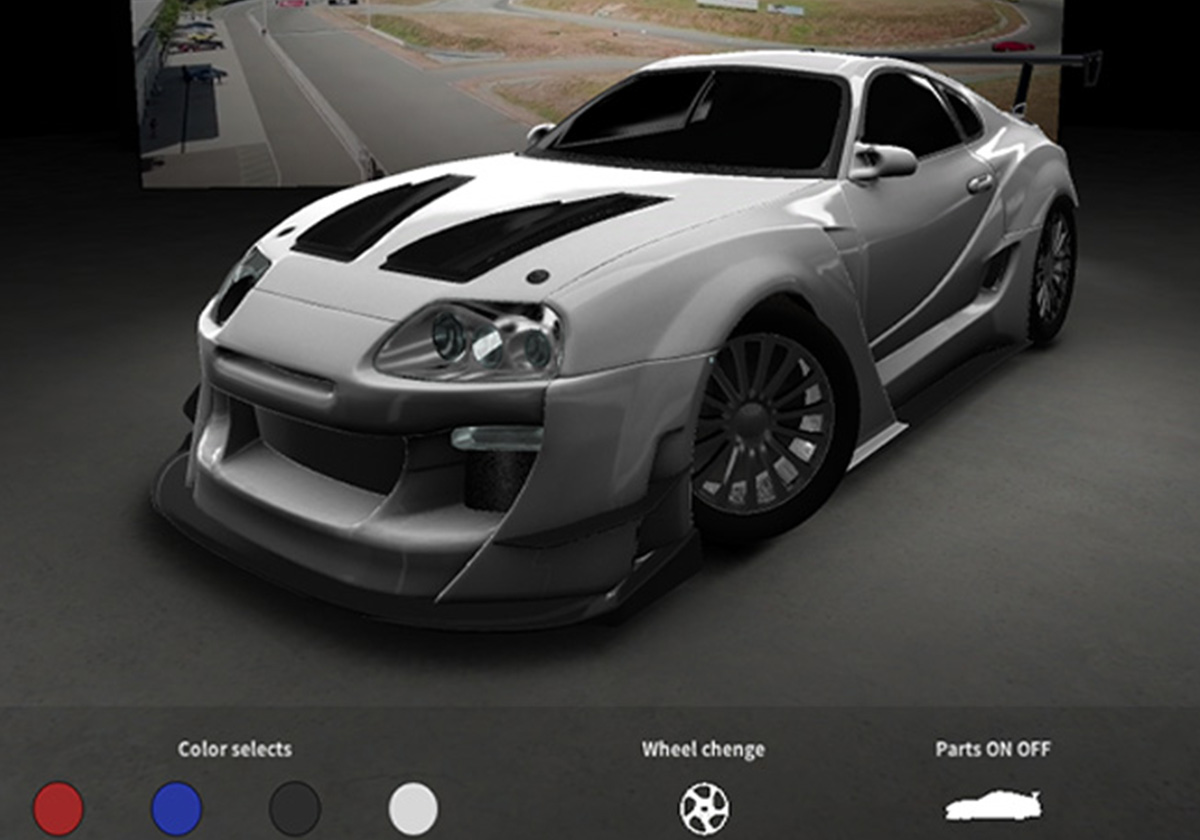 車シミュレーションビジュアル